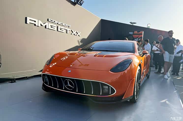 三电机1340马力/模拟V8声浪 AMG GT XX Concept首发亮相